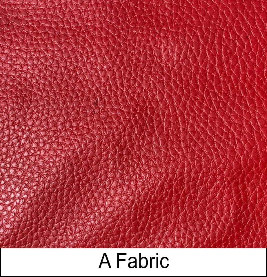 Fluffy Premium Fabric Classic XXXL Red Black Bean Bag